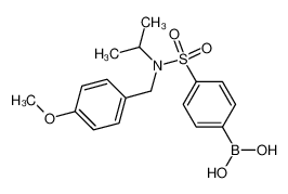 913835-96-8 structure, C17H22BNO5S