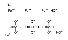 63690-04-0 structure, As3Fe4H3O15