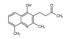 2,8-二甲基-3-(3-氧代丁基)-4(1H)-喹啉酮