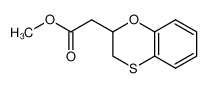 甲基2,3-二氢-1,4-苯并氧硫杂环己二烯-2-基乙酸酯