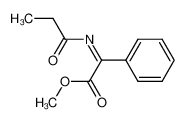 100508-81-4 2-(Propionylimino)-2-phenylessigsaeure-methylester