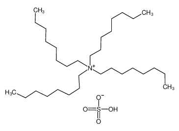 hydrogen sulfate,tetraoctylazanium 51876-16-5