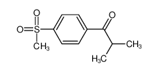 2-Methyl-1-[4-(methylsulfonyl)phenyl]-1-propanone 53207-59-3