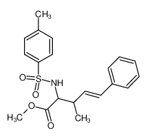 405551-17-9 spectrum, methyl (E)-3-methyl-5-phenyl-2-(4-tolylsulfonylamino)pent-4-enoate