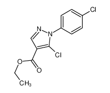 ethyl 5-chloro-1-(4-chlorophenyl)pyrazole-4-carboxylate 110821-36-8