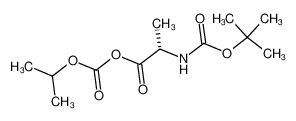 118517-03-6 (S)-(S)-2-((tert-butoxycarbonyl)amino)propanoic (isopropyl carbonic) anhydride