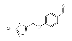 4-[(2-Chloro-1,3-thiazol-5-yl)methoxy]benzaldehyde 338393-48-9