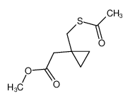 1-[(乙酰基硫代)甲基]-环丙烷乙酸 甲酯