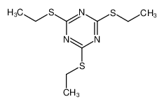 30863-36-6 structure, C9H15N3S3