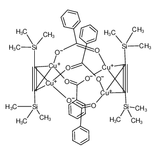 165681-94-7 structure, C44H56Cu4O8Si4