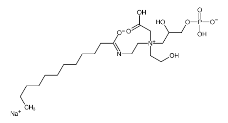 193888-44-7 structure, C21H42N2NaO9P