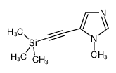 5-[(三甲基硅基)乙炔基])-1-甲基咪唑