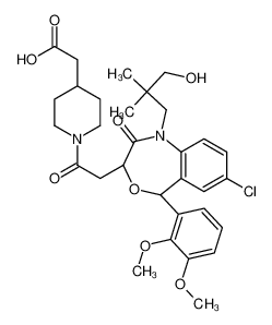 189059-71-0 structure, C31H39ClN2O8