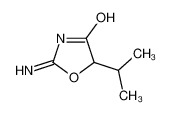 2-氨基-5-异丙基-1,3-噁唑-4(5h)-酮