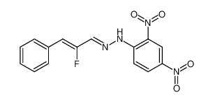 396-22-5 α-fluoro-trans-cinnamaldehyde-(2,4-dinitro-phenylhydrazone)