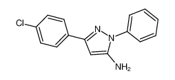 5-(4-氯-苯基)-2-苯基-2H-吡唑-3-基胺