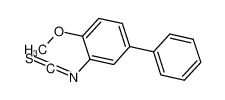 2-isothiocyanato-1-methoxy-4-phenylbenzene 206761-68-4