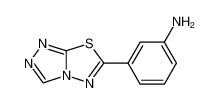 3-[1,2,4]Triazolo[3,4-b][1,3,4]thiadiazol-6-yl-phenylamine 872495-89-1