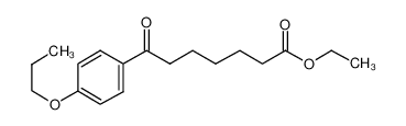 ethyl 7-oxo-7-(4-propoxyphenyl)heptanoate 898757-65-8