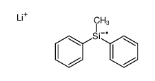 3839-30-3 structure, C13H13LiSi