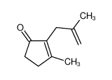 3-methyl-2-(2-methylprop-2-enyl)cyclopent-2-en-1-one 62716-60-3