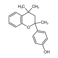 4-(2,4,4-trimethyl-3H-chromen-2-yl)phenol