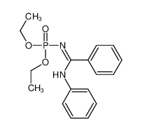 5292-03-5 N'-diethoxyphosphoryl-N-phenylbenzenecarboximidamide