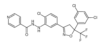 1237587-33-5 structure, C22H14Cl3F3N4O2