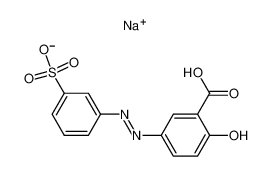 媒介黄 66; 5-[(3-磺酸基苯基)偶氮]水杨酸二钠盐