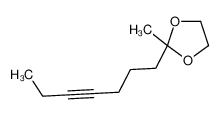 24403-63-2 2-hept-4-ynyl-2-methyl-1,3-dioxolane