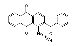 85138-23-4 spectrum, 1-azido-2-benzoylanthracene-9,10-dione