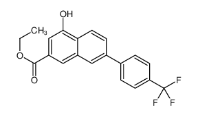 1160269-99-7 Ethyl 4-hydroxy-7-[4-(trifluoromethyl)phenyl]-2-naphthoate