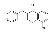 160488-14-2 5-hydroxy-2-(pyridin-4-ylmethyl)-3,4-dihydro-2H-naphthalen-1-one