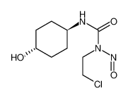 Urea, 1-(2-chloroethyl)-3-(trans-4-hydroxycyclohexyl)-1-nitroso- 56239-24-8