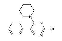 2-氯-5-苯基-4-(哌啶-1-基)嘧啶