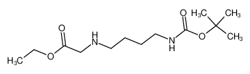 171856-11-4 (4-tert-butoxycarbonylamino-butylamino)acetic acid ethyl ester