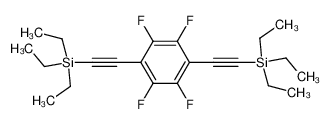 38002-30-1 ((perfluoro-1,4-phenylene)bis(ethyne-2,1-diyl))bis(triethylsilane)