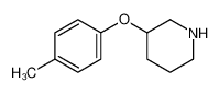 3-(4-methylphenoxy)piperidine 63843-39-0
