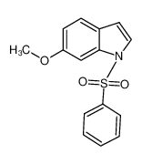 6-甲氧基-1-(苯基磺酰基)-1H-吲哚