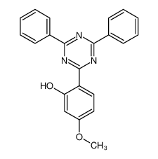 6-(4,6-diphenyl-1H-1,3,5-triazin-2-ylidene)-3-methoxycyclohexa-2,4-dien-1-one 106556-36-9