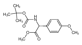 193073-85-7 spectrum, methyl (2R)-2-(tert-butoxycarbonyl)amino-2-(4-methoxyphenyl)acetate