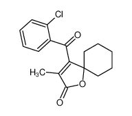 4-(2-氯苯甲酰基)-3-甲基-1-氧杂螺[4.5]癸-3-烯-2-酮