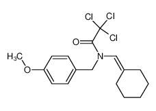 608532-79-2 2,2,2-trichloro-N-(cyclohexylidenemethyl)-N-(4-methoxybenzyl)acetamide