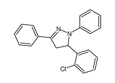 7245-46-7 3-(2-chlorophenyl)-2,5-diphenyl-3,4-dihydropyrazole