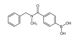 (4-(Benzyl(methyl)carbamoyl)phenyl)boronic acid 874219-49-5