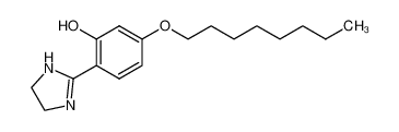 2-(4-Octoxy-2-hydroxyphenyl)-Δ2-imidazolin 86840-88-2