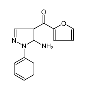 (5-AMINO-1-PHENYL-1H-PYRAZOL-4-YL)(FURAN-2-YL)METHANONE 54606-39-2