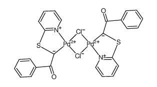 235084-32-9 structure, C26H18Cl2N2O2Pd2S2++