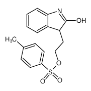 88426-95-3 2-(2-oxo-1,3-dihydroindol-3-yl)ethyl 4-methylbenzenesulfonate