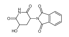 2-[(5S)-5-hydroxy-2,6-dioxopiperidin-3-yl]isoindole-1,3-dione 203450-07-1